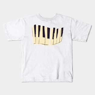 Piano Keys Kids T-Shirt